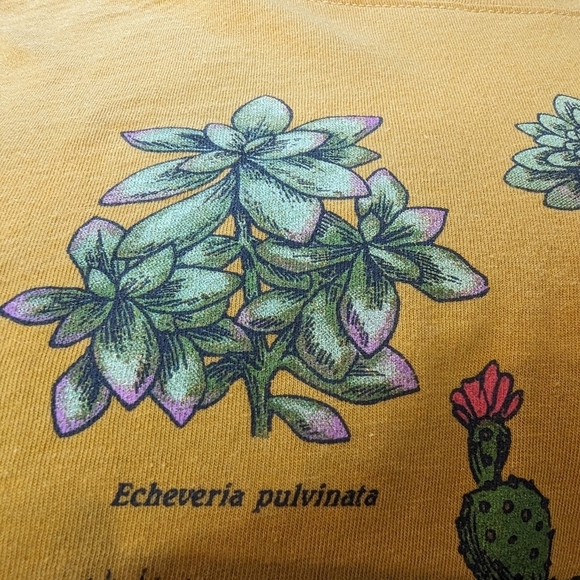 Fifth sun Cactus Tee, gold, Womens size XXL new with tags - Picture 7 of 12